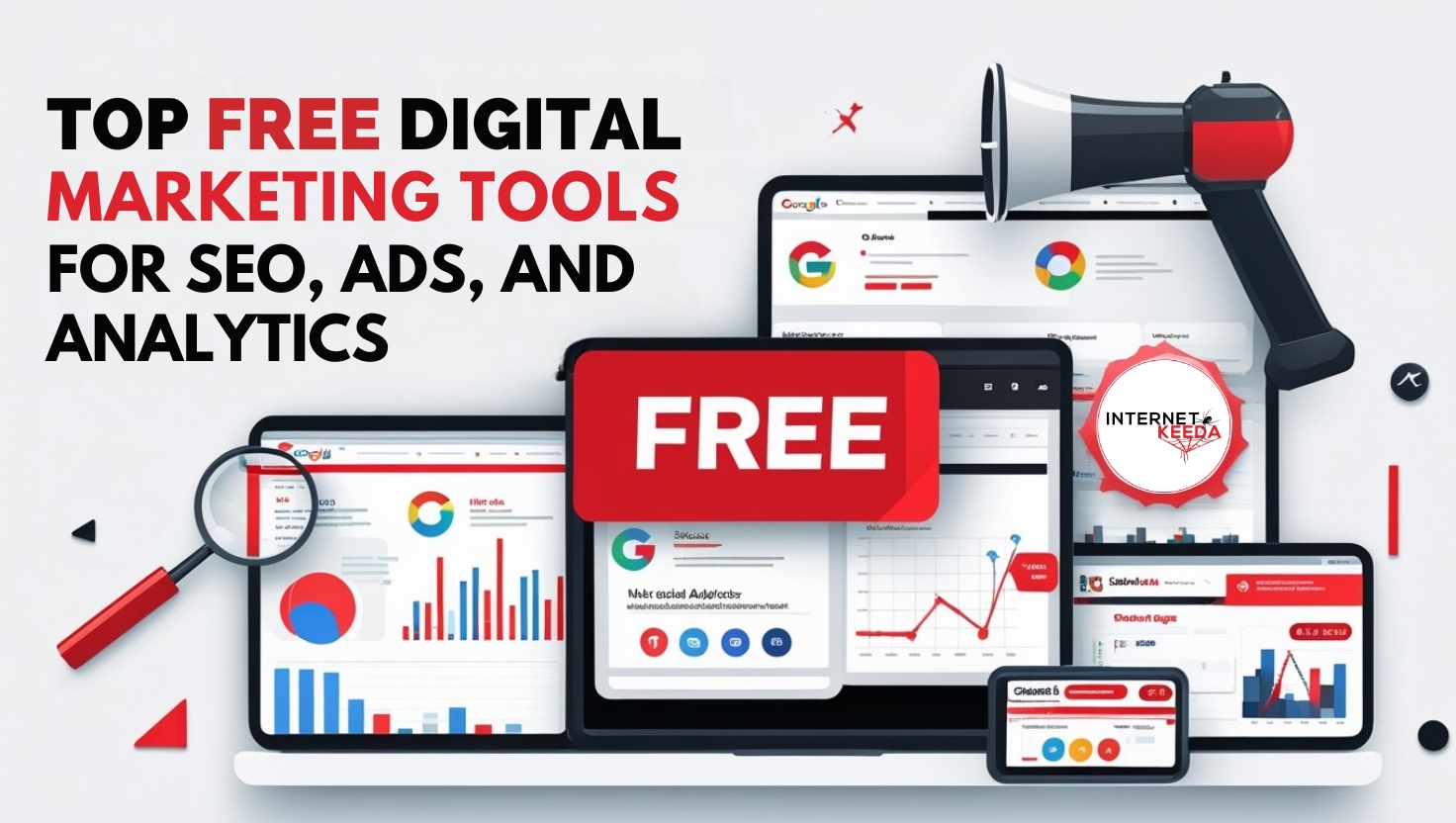 Top Free Digital Marketing Tools for SEO, Ads, and Analytics