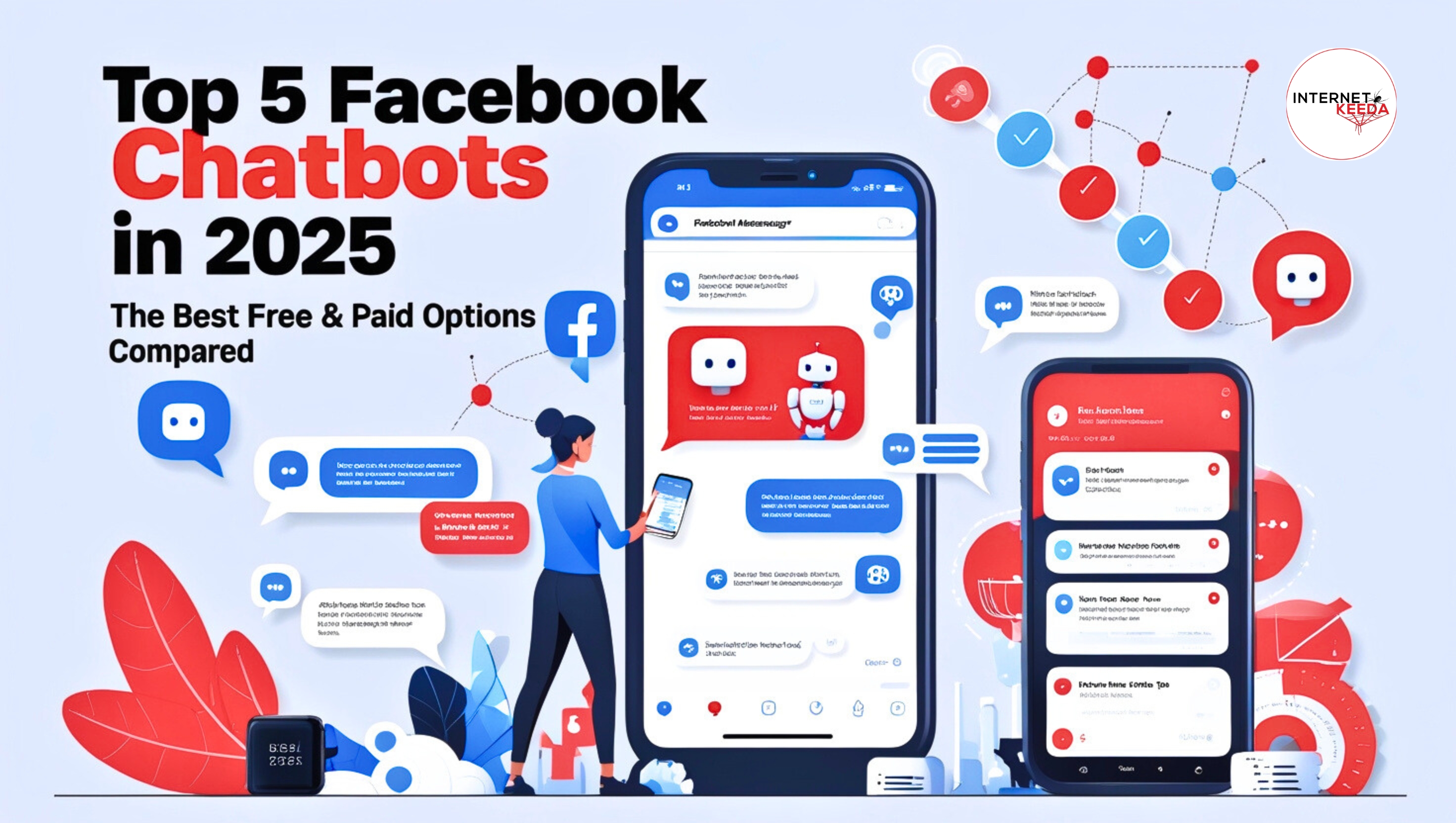 Top 5 Facebook Chatbots in 2025: The Best Free & Paid Options Compared
