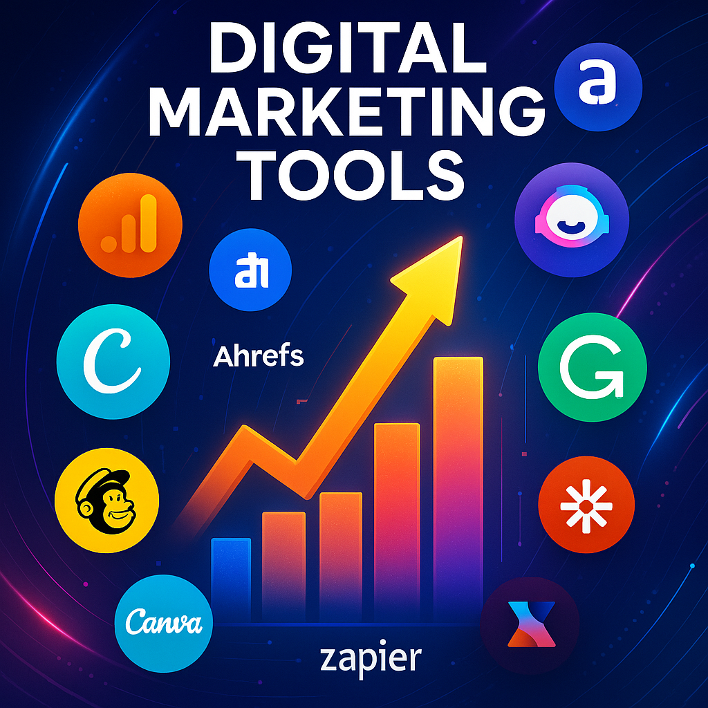 25 Best Digital Marketing Tools Every Marketer Should Use in 2025