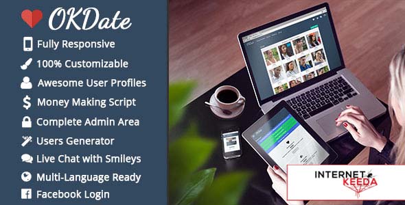 99-OKDate v1.9 - Complete Dating Script (Desktop & Mobile Ready)