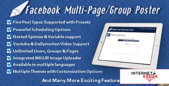 120-Facebook Multi-Page/Group Poster