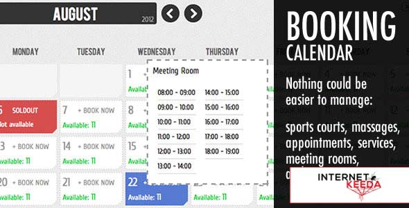 210-Booking Calendar