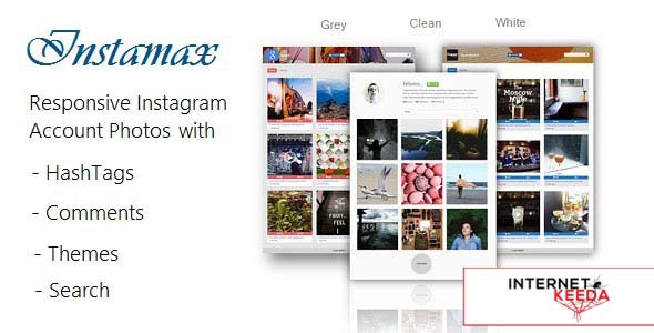 221-InstaMax - Instagram Photo Gallery on your Website