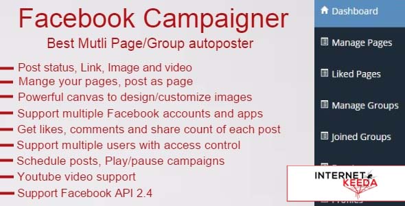 239-Facebook Campaigner – Facebook Autoposter