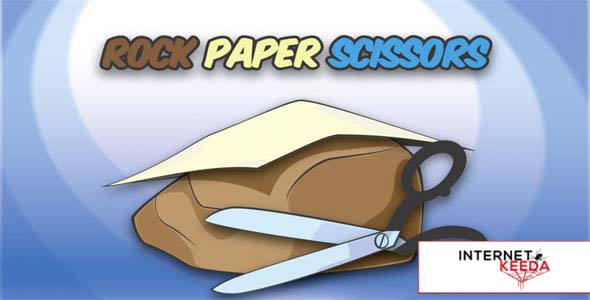 265-Rock-Paper-Scissor Flat UI with Admob