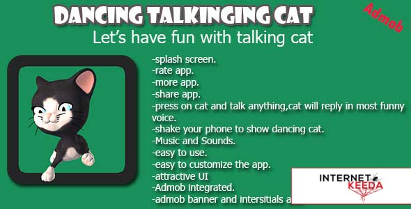 283-Talking Dancing Cat Android App