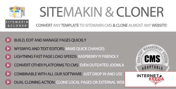 307-Sitemakin and Cloner - Fast CMS and Cloner