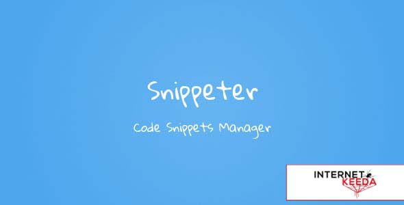 328-Snippeter - Code Snippets Manager