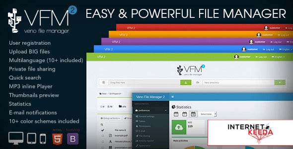 360-Veno File Manager - host and share files