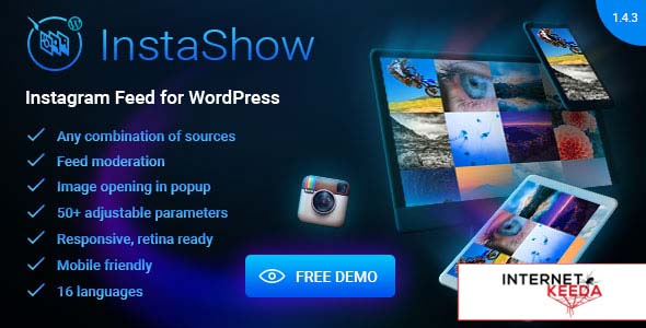 376-Instashow v1.4.3 - Instagram Feed for WordPress