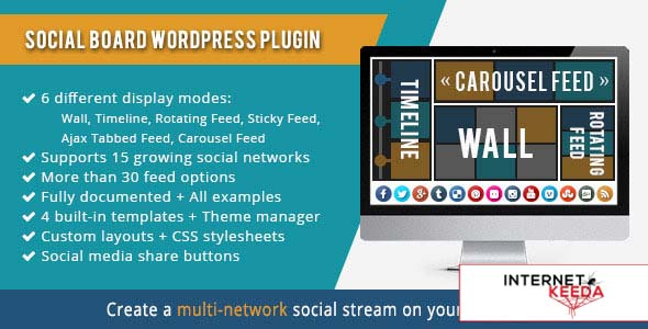 401-WordPress Social Board v2.5