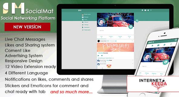 415-SocialMat v1.3 - Social Networking Platform