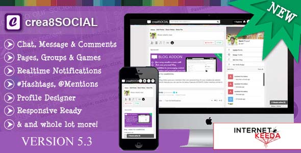 428-crea8social - PHP Social Networking Platform v5.3