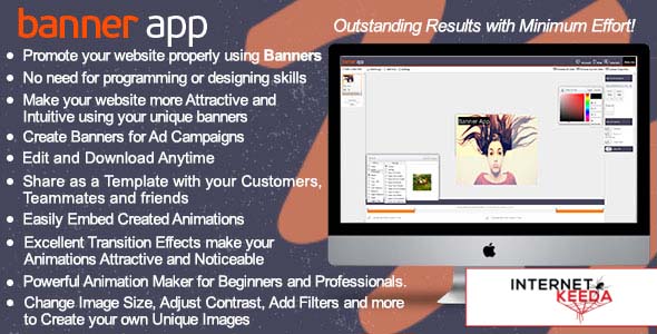 430-BannerApp - Html5 animated banners maker