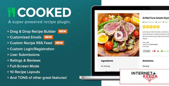 436-Cooked v2.3.5 - A Super-Powered Recipe Plugin