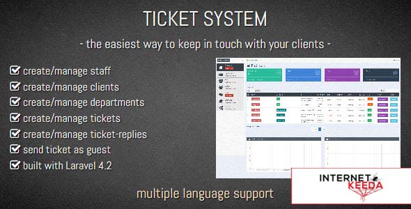 479-TICKET SYSTEM - Customer Support Software