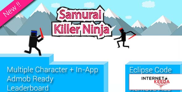 487-Ninja Samurai + Multiple Character + Remove Ads