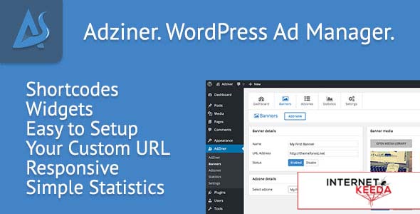 531-Adziner v1.2 - WordPress Advertising Manager Plugin