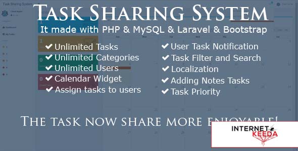 582-Task Sharing System - Laravel