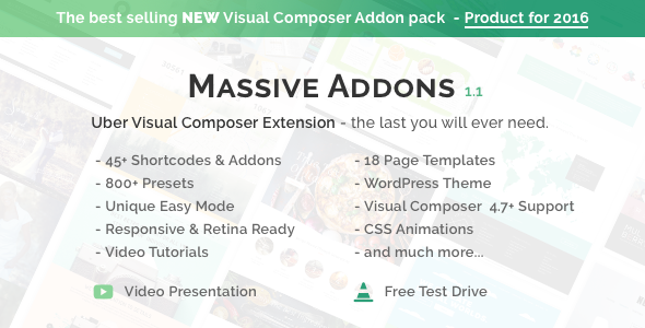 597-Massive Addons v1.1 - Uber Visual Composer Extension