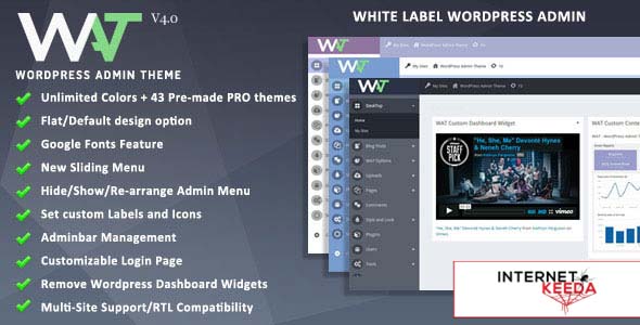 626-WordPress Admin Theme v4.0