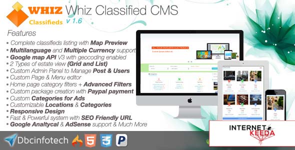 656-WhizClassified v1.6 - Classifieds CMS