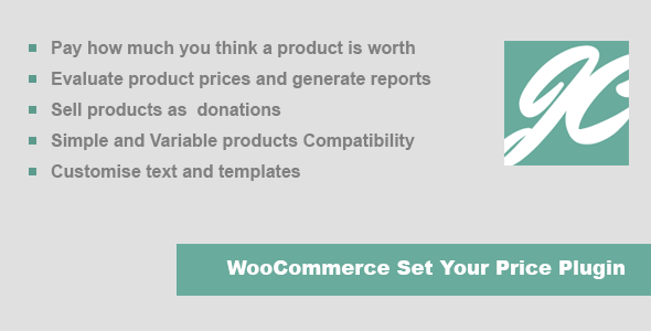 682-JC WooCommerce Set Your Price