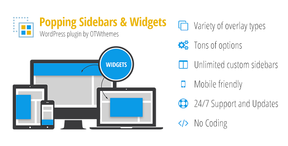 690-Popping Sidebars and Widgets for WordPress v2.1.1