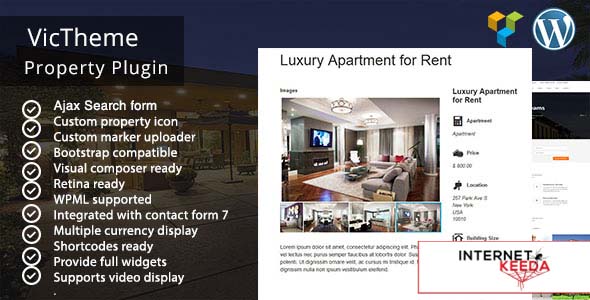 783-WordPress Property Real Estate Plugin v1.3.0
