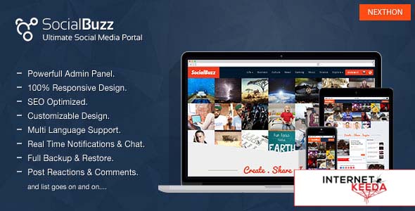 1165-SocialBuzz v1.4 - Ultimate Social Media Portal