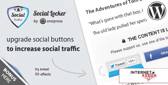 862-Social Locker for Wordpress v4.3.5