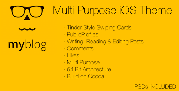 983-MyBlog Multi Purpose iOS Theme