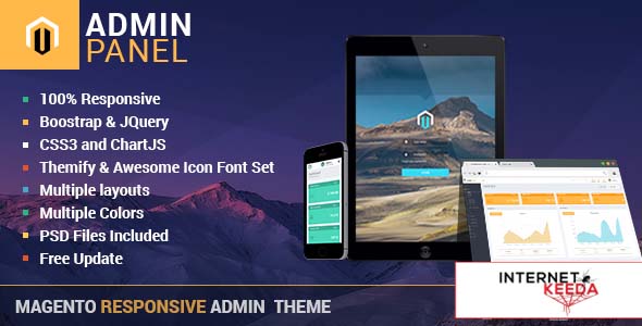 998-PanelAdmin - Responsive Magento Admin Theme