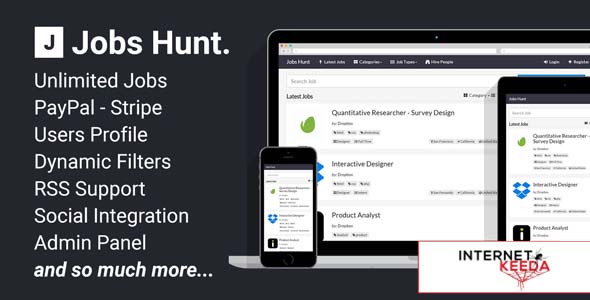 1015-Jobs Hunt v1.3 - The Job Portal