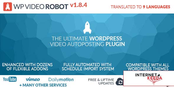 1020-Wordpress Video Robot Plugin v1.8.4