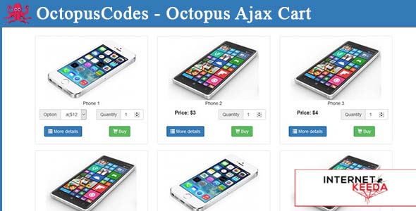 1028-Octopus Ajax Cart