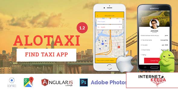 1054-AloTaxi v1.2 - Mobile App Template