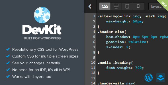 1139-DevKit v1.4 - Developer Tools for WordPress