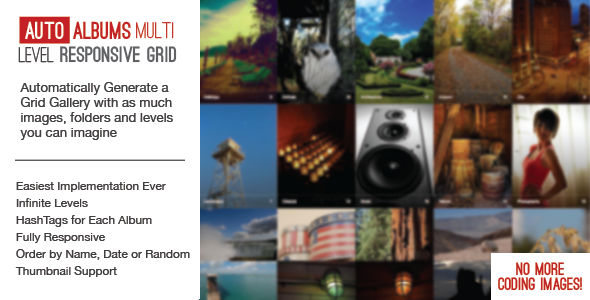 1149-Auto Photo Albums – Multi Level Image Grid