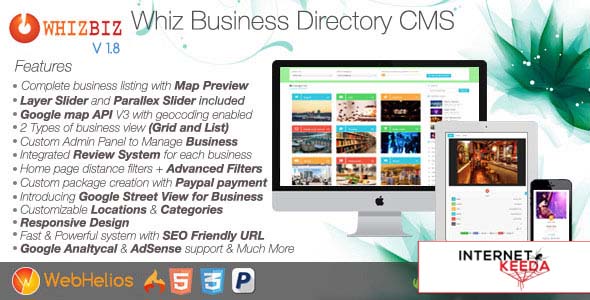 1183-WhizBiz v1.8 - Business Directory CMS