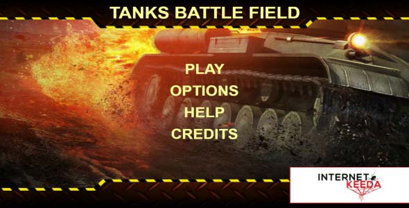 1192-Tanks Battle Field - HTML 5 Game