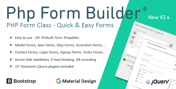 1216-PHP Form Builder v2.0.3