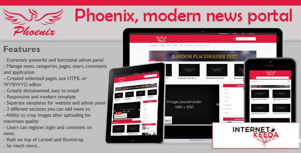 1232-Phoenix v1.4 - modern & minimalist news portal