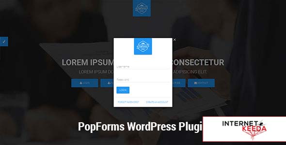 1272-PopForms | Material Design Responsive Bootstrap Modal Form Set