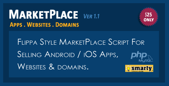 1283-MarketPlace - Apps, Websites and Domains Selling Script