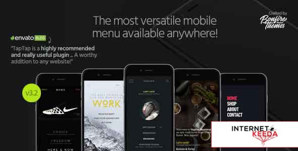 1301-TapTap v3.2 - A Super Customizable WordPress Mobile Menu