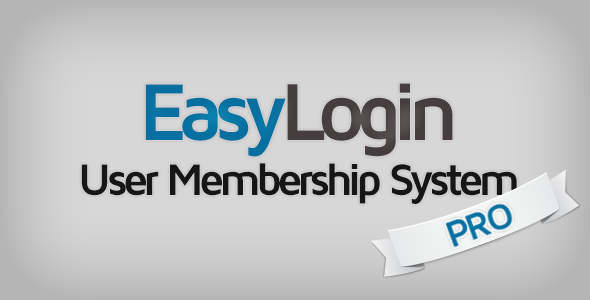 4353-EasyLogin Pro v1.3.3 - User Membership System