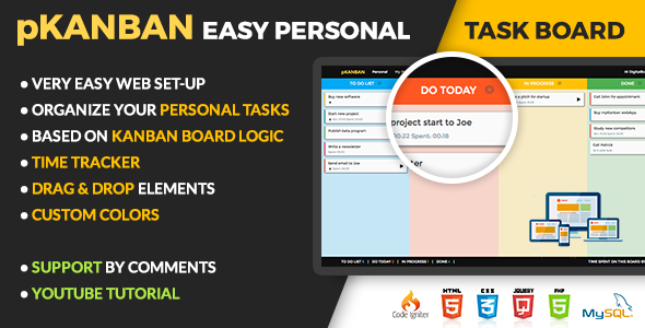 1377-pKANBAN - Personal Task Board