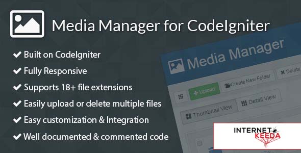 1391-Media Manager for CodeIgniter