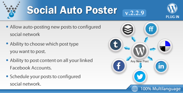 1416-Social Auto Poster v2.2.9 - WordPress Plugin